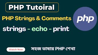 PHP Strings & Comments Explained! | Echo, Print, Ending Statements in 