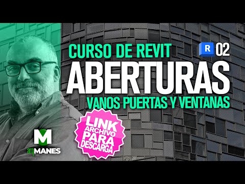 🚪 PUERTAS VENTANAS | REVIT para PRINCIPIANTES | TUTORIAL ingles y español | BIM | ARQUITECTURA 2021