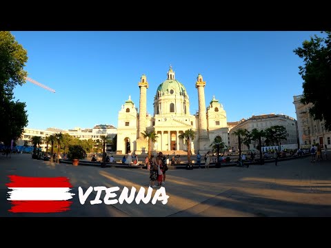 Karlsplatz to Stephansplatz, Vienna Walking Tour | 4k