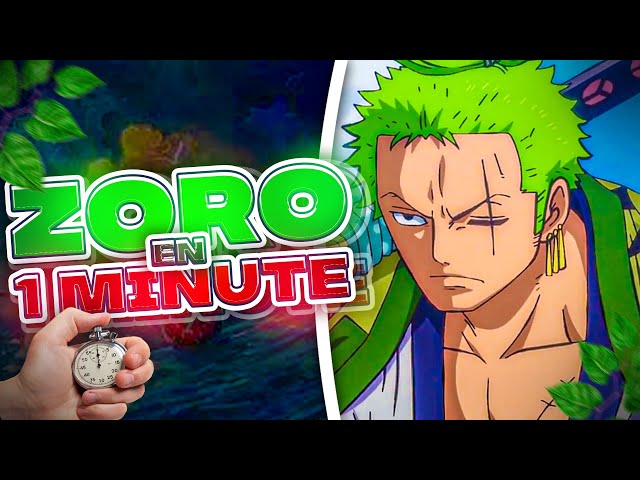 Vídeo relacionado con My Other Me - Disfraz Roronoa Zoro One Piece Adulto para Hombre, talla L. Incluye pantalón negro, chaqueta verde con impresión del pecho, pañuelo negro, fajín rojo, pendientes y crema verde para pelo