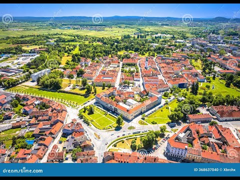 Karlovac Croatia drone footage June 2025