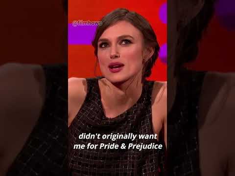 "Oh no you're fine." 😂 | The Graham Norton Show | #keiraknightly #prideandprejudice #joewright