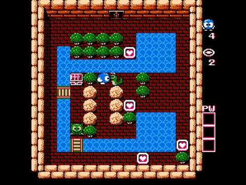 Adventures of Lolo NES Gameplay!