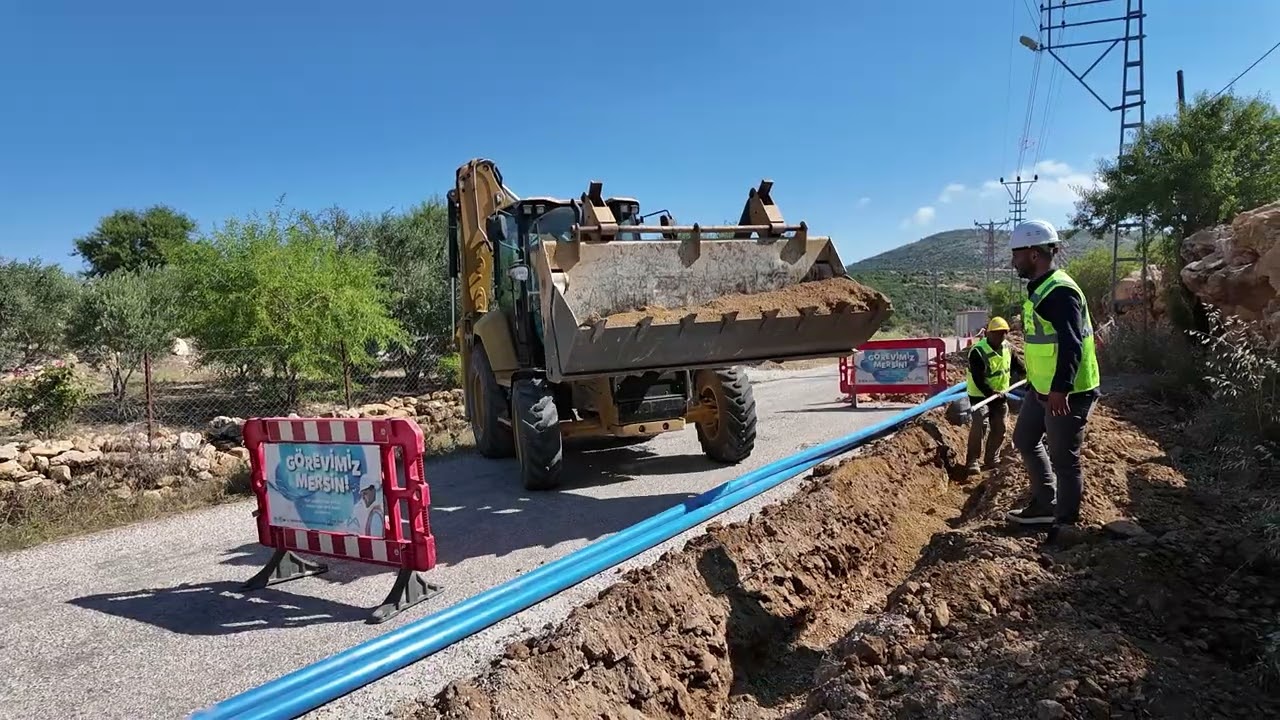 MESKİ’DEN SİLİFKE’NİN KIRSAL MAHALLELERİNE İÇME SUYU YATIRIMI