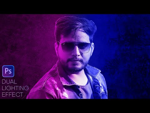 Portrait Dual Lighting Effect In Photoshop | Quick Technique Deepak Verma