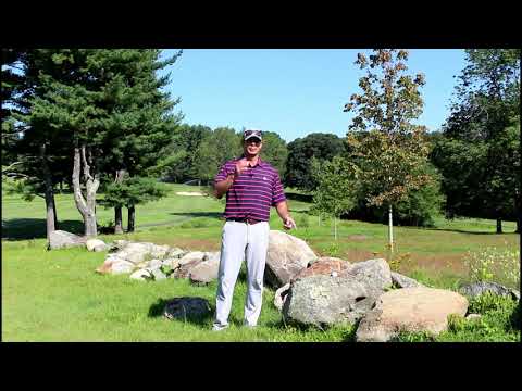 Rock Walls Are Integral Parts of The Golf Course
