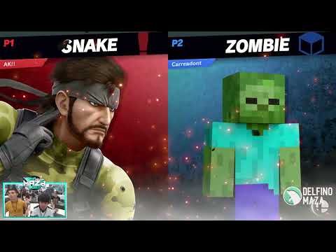Delfino Maza 2023 TOP 32  - Ferolyo (Steve) Vs. Alandiss (Snake) - SSBU Tournament