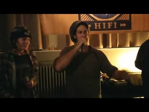 Naphtali Ites warm up at Dub Up HiFi meets Manasseh Kanaal 127 Kortrijk Belgium 1-12-2018