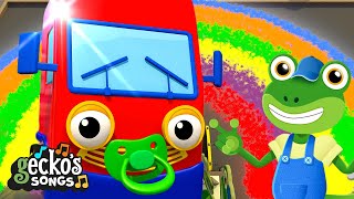 Learn Colors with Baby Truck & Gecko | Gecko's Songs 🎶 | Cartoons For Kids | Toddler Fun Learning