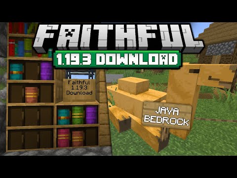 Texture-Packs.com: Minecraft! - Faithful 1.19.3 Texture Pack Download & Install Tutorial