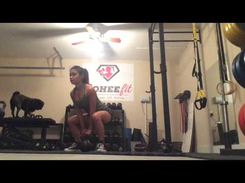 Exercise Demo: Kettlebell Jump Squat