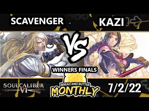 Bread and Butter 29 Winners Finals - Scavenger (Siegfried) Vs. Kazi (Seong Mi-na) Soulcalibur VI