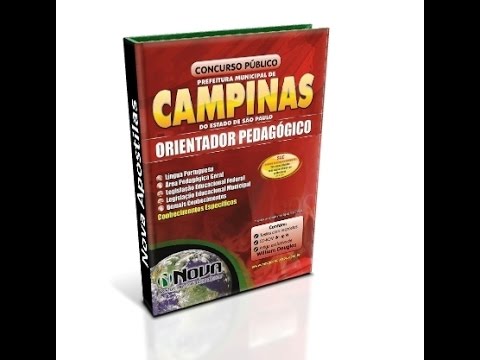 Apostila Prefeitura de Campinas 2014 - Orientador Pedagógico