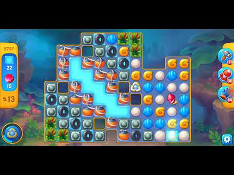 Fishdom. 5737 level no boosters and diamonds