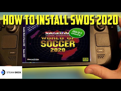 How to install and run SWOS 2020 on the Steam Deck