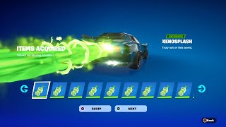How To Get Xenosplash Boost NOW FREE In Fortnite! (Unlocked Xenosplash Boost Customizable Car)