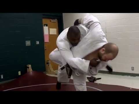 Practicing Harai Goshi and O Guruma.