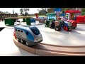 Thomas & Brio Wooden Railway ☆ 4 Tunnel & Crane Course