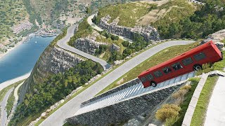 Download lagu Mobil vs Stairs #2 - BeamNG Drive mp3