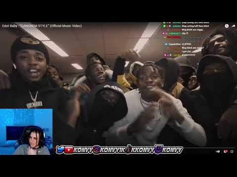 Konvy Reacts To Edot Baby - “GANGNEM STYLE”