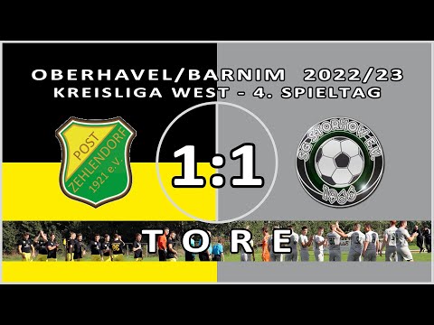PSV ZEHLENDORF - SG STORKOW 1:1 - Tore [KL West 2022/23 - 4. Spieltag]
