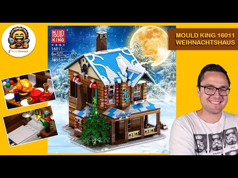 Qualmt, klimpert, blinkt: Ein Fest für (fast) alle Sinne - MOULD KING 16011 Weihnachtshaus