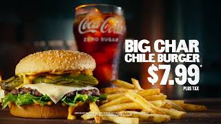 Carl's Jr. Fired Up | Big Char Chile Burger