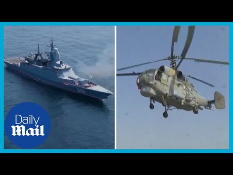 Russian bombers and ships fire missiles near Japan into Pacific Ocean