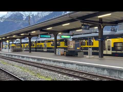 Interlaken Ost station, Switzerland 🇨🇭