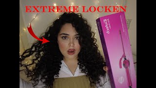 EXTREME LOCKEN mit einem  Lockenstab/ ganz einfache Mini Locken