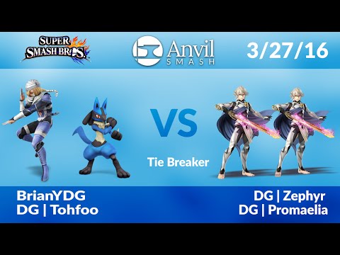 Anvil Smash #45: [TB] BrianYDG/DG | Tohfoo vs DG | Zephyr/DG | Promaelia