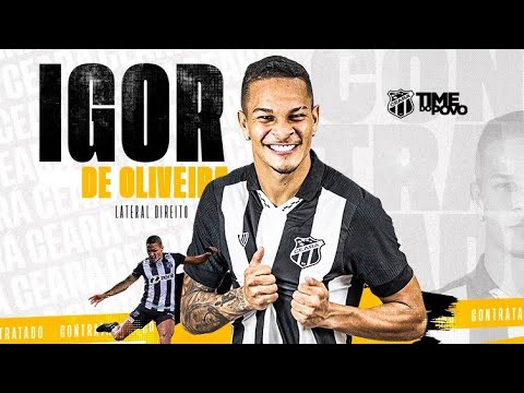 É OFICIAL! IGOR É O NOVO LATERAL DIREITO DO CEARÁ