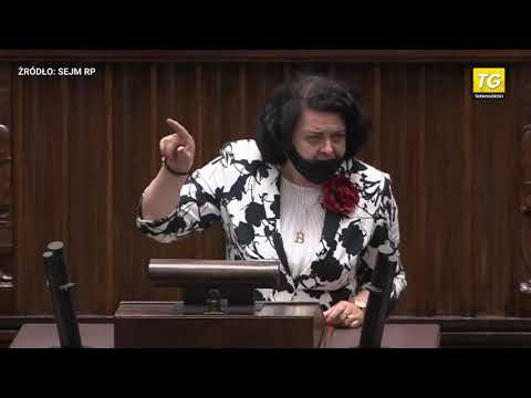 The PiS MP lost her nerve. "Poles respect the government because it passed the test in a difficul...