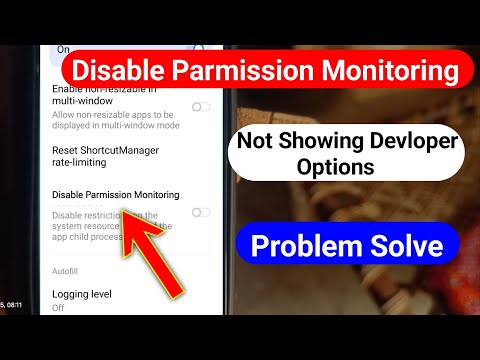 Fix disable permission monitoring not showing problem | Disable permission monitoring not showing