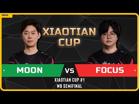 WC3 - [NE] Moon vs FoCuS [ORC] - WB Semifinal - Xiaotian Cup
