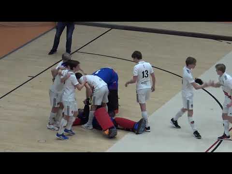 Samenvatting Halve finale NK zaal hockey Amsterdam JO18 SCHAERWIJDE JO18