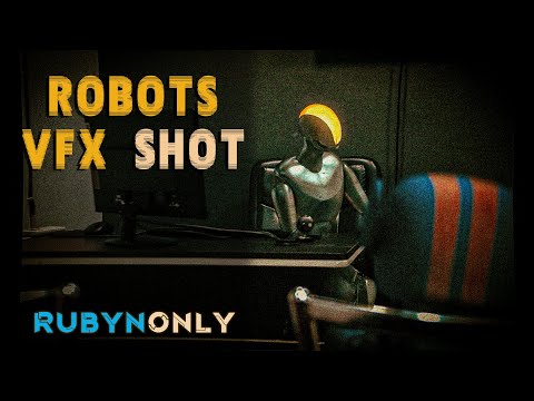 Robots Take Over INSIDE STUDIO || VFX SHORT MOVIE || CG LIVE || VFX by RUBYN || VFX 2022