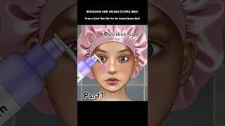 조용한 너드녀에서 전교 퀸카로 대변신! part1 | From Nerd to High-Teen Queen Transformation part1 #asmr #makeup