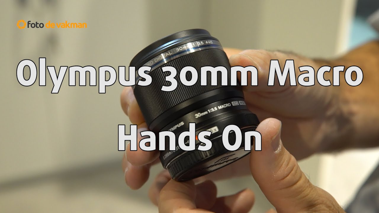 Объектив Olympus M.Zuiko Digital ED 30mm 1:3.5 Macro