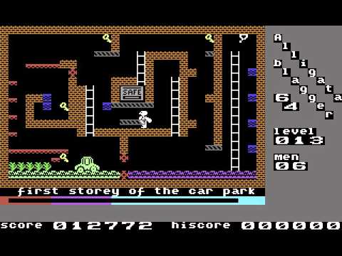 Blagger Longplay (C64) [50 FPS]