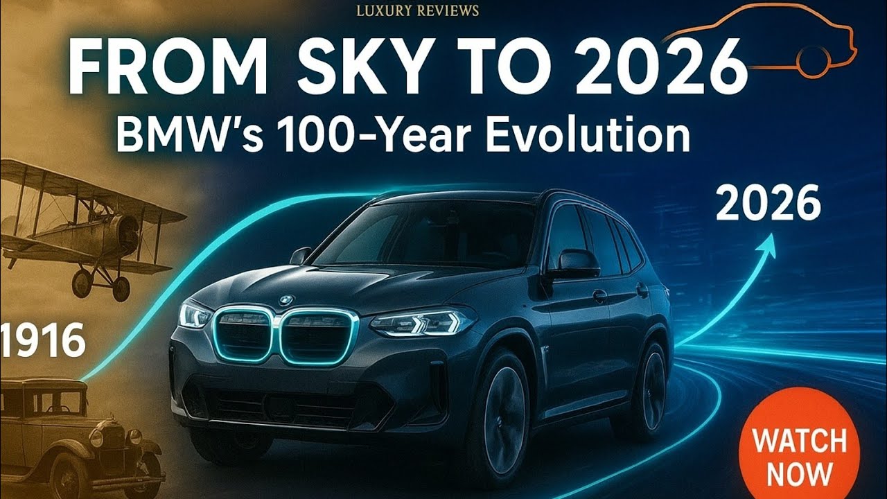 BMW Evolution (1916–2026) From the First Car to the Future | BMW History &Transformation Explained