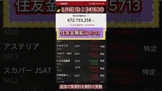 #投資家 #株初心者 #株式分析#急騰株#投資#資産運用#株#株トレード#株式市場#日本株投資