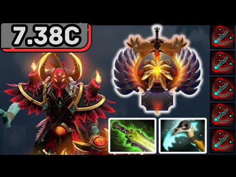 This Is How You Win 4 vs 5 - IMMORTAL GRIMSTROKE Hard Support Gameplay Patch 7.38c - Dota 2 Support