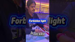 @PidgeyBoyz  Ripping a booster pack of Forbidden Light!  @CardPartyHQ  #pokejac #pokemontcg