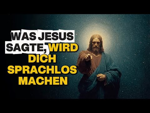 Jemand, den du liebst, muss diese Sätze von Jesus heute hören