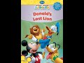 Mickey Mouse ClubHouse Donald S Lost Lion Book