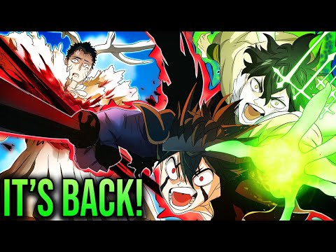 Black Clover FINALLY Returns! Asta's NEW POWER UP IS ENDING THE SERIES 💪🏻 LUCIUS IS FAILING 😱
