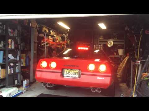 NXT Step Performance exhaust C4 Corvette 1988