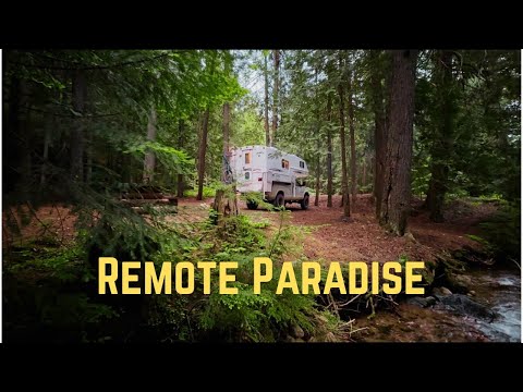 YOU Feel Alone Out Here. Truck Camping In British Columbia's Remote West Kootenay's