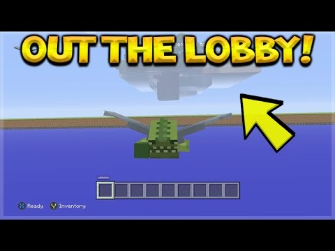 HOW TO GET OUT OF THE NEW MINI-GAME LOBBY! Minecraft Console Edition ESCAPE THE MAP!